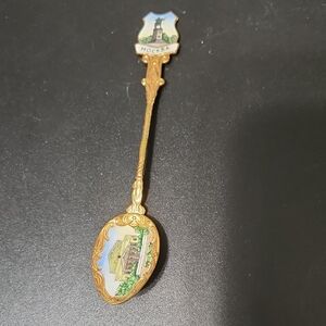 Decorative Gold Souvenir Spoon Mockba